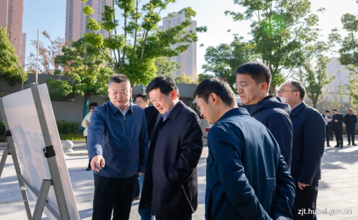 住建部副部长姜万荣一行调研湖北住建工作