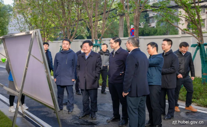 住建部副部长姜万荣一行调研湖北住建工作