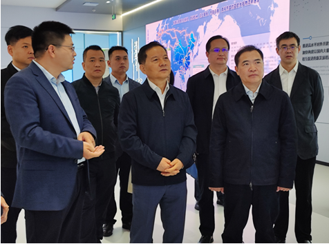 国家发展改革委区域开放司徐建平司长来川调研推动共建“一带一路”高质量发展