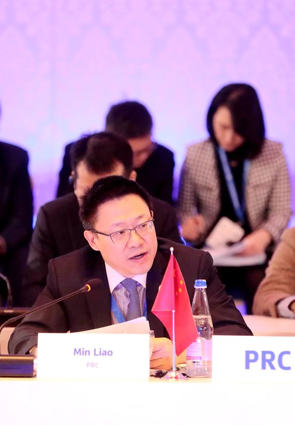 廖岷出席中亚区域经济合作机制第22次部长级会议