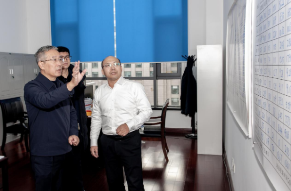吉林省发改委主任张志新赴省项目中心调研并召开全省投资和项目推进工作专题会议
