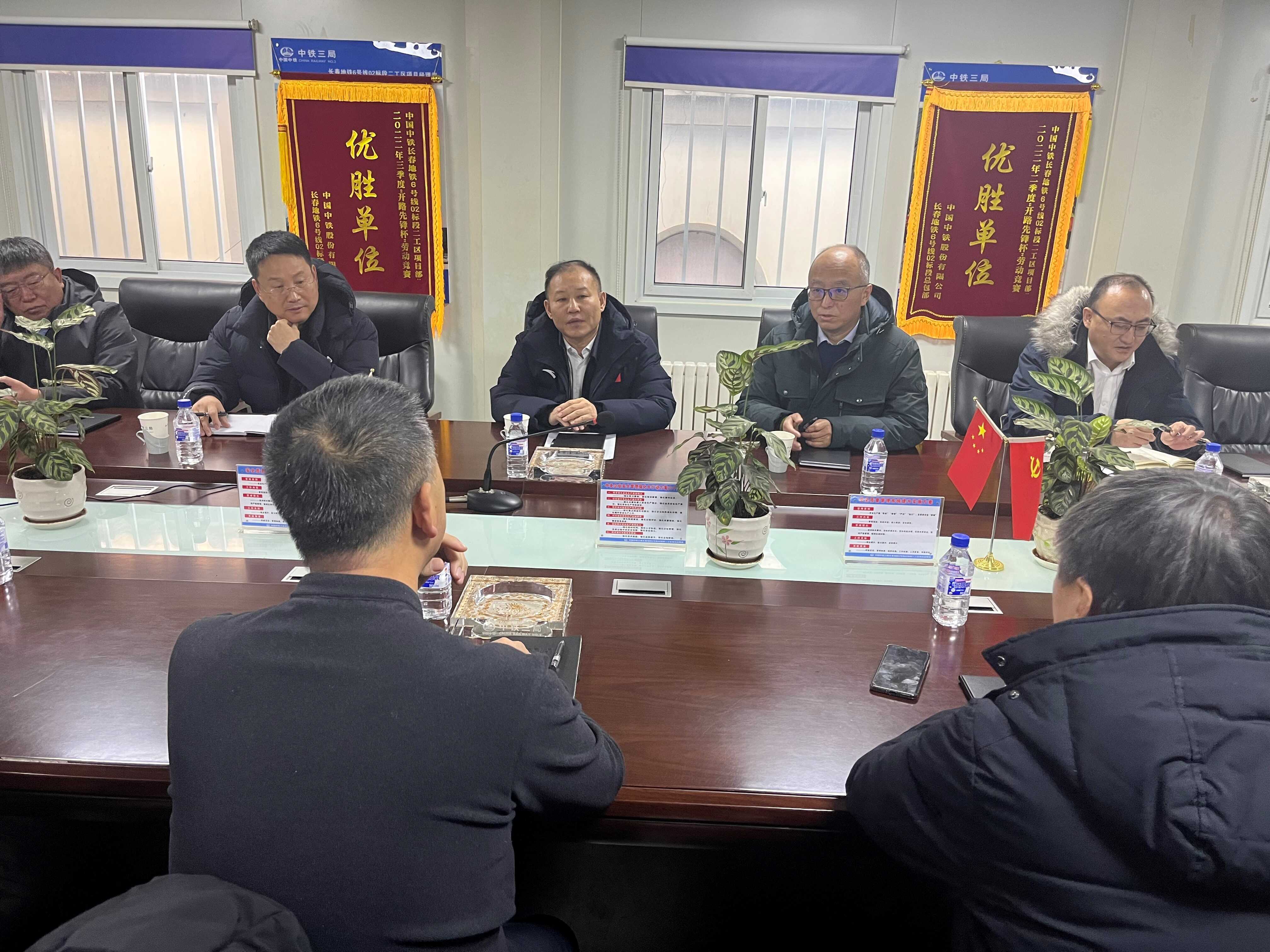 吉林省住建厅调研督导长春市在建城市轨道交通工程质量安全工作