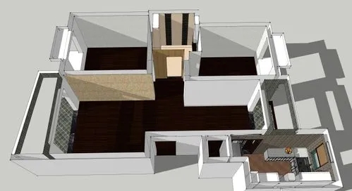 SU模型与3D模型的区别?哪种建模更适合室内设计?