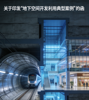 自然资源部办公厅关于印发《地下空间开发利用典型案例》的函