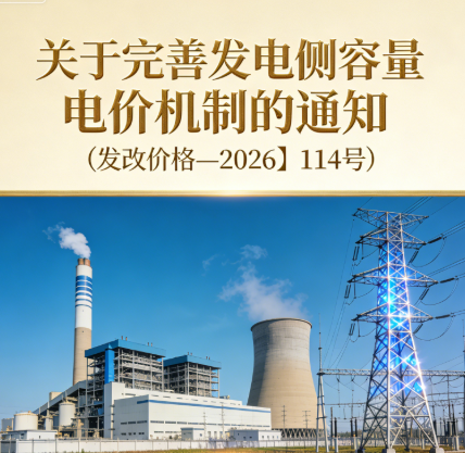 关于完善发电侧容量电价机制的通知(发改价格〔2026〕114号)