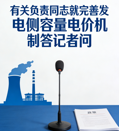 有关负责同志就完善发电侧容量电价机制答记者问