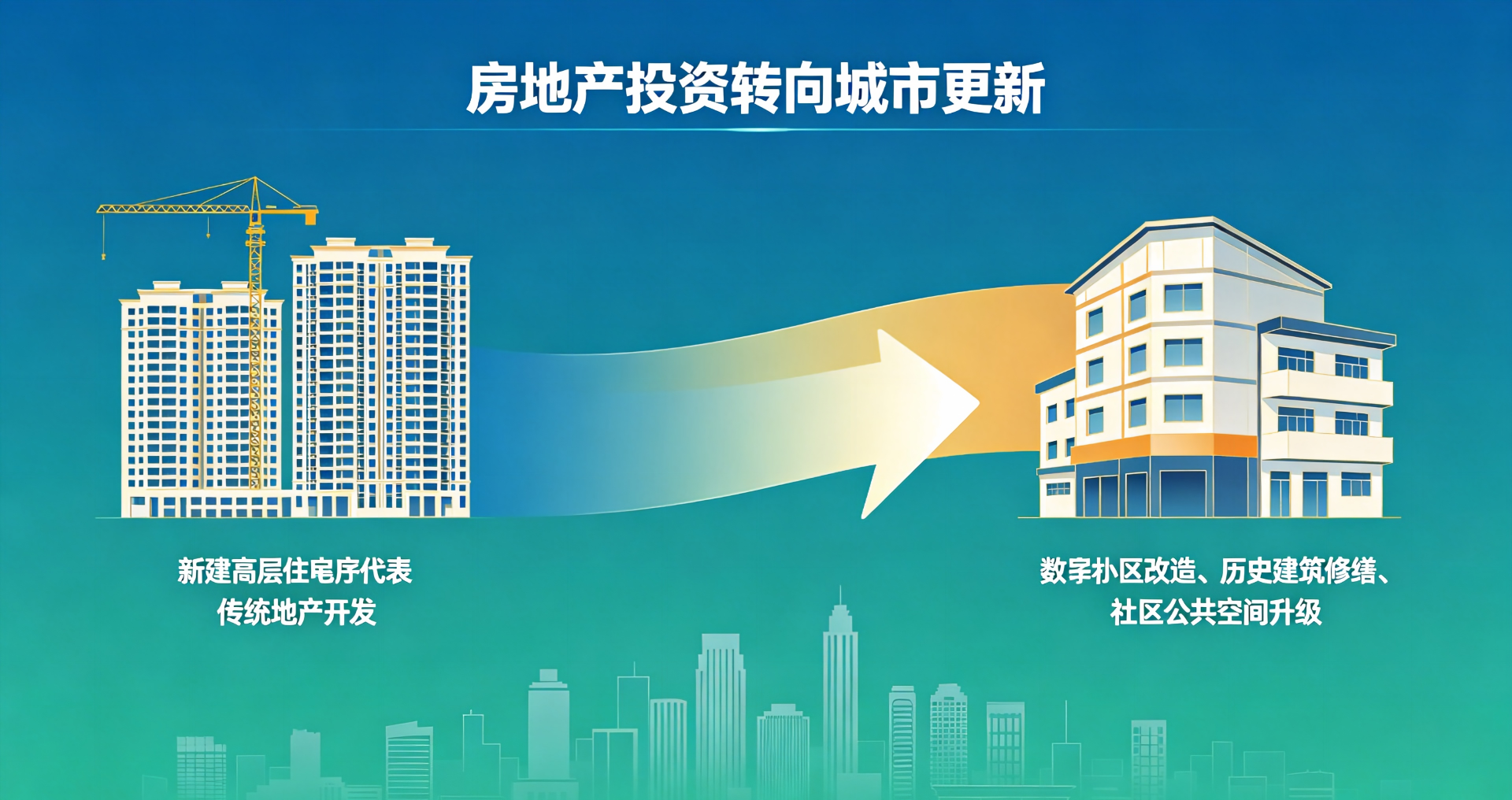 房地产拉动投资方式转向城市更新